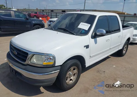 2002 Ford F-150 Lariat/Xlt из США, поврежденный, VIN 1FTRW07692KA04233